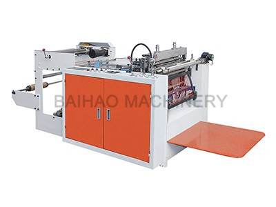 hot sealing and cutting T-shirt bag making machine