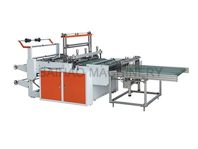 DOUBLE LINES SIDE SEALING BAG MAKING MACHINE