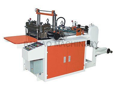 high speed bottom sealing cold cutting bag making machine