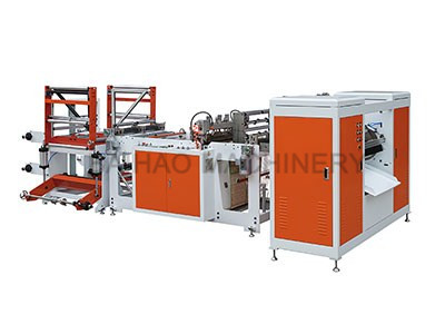 DOUBLE LINES GARBAGE BAG MAKING MACHINE